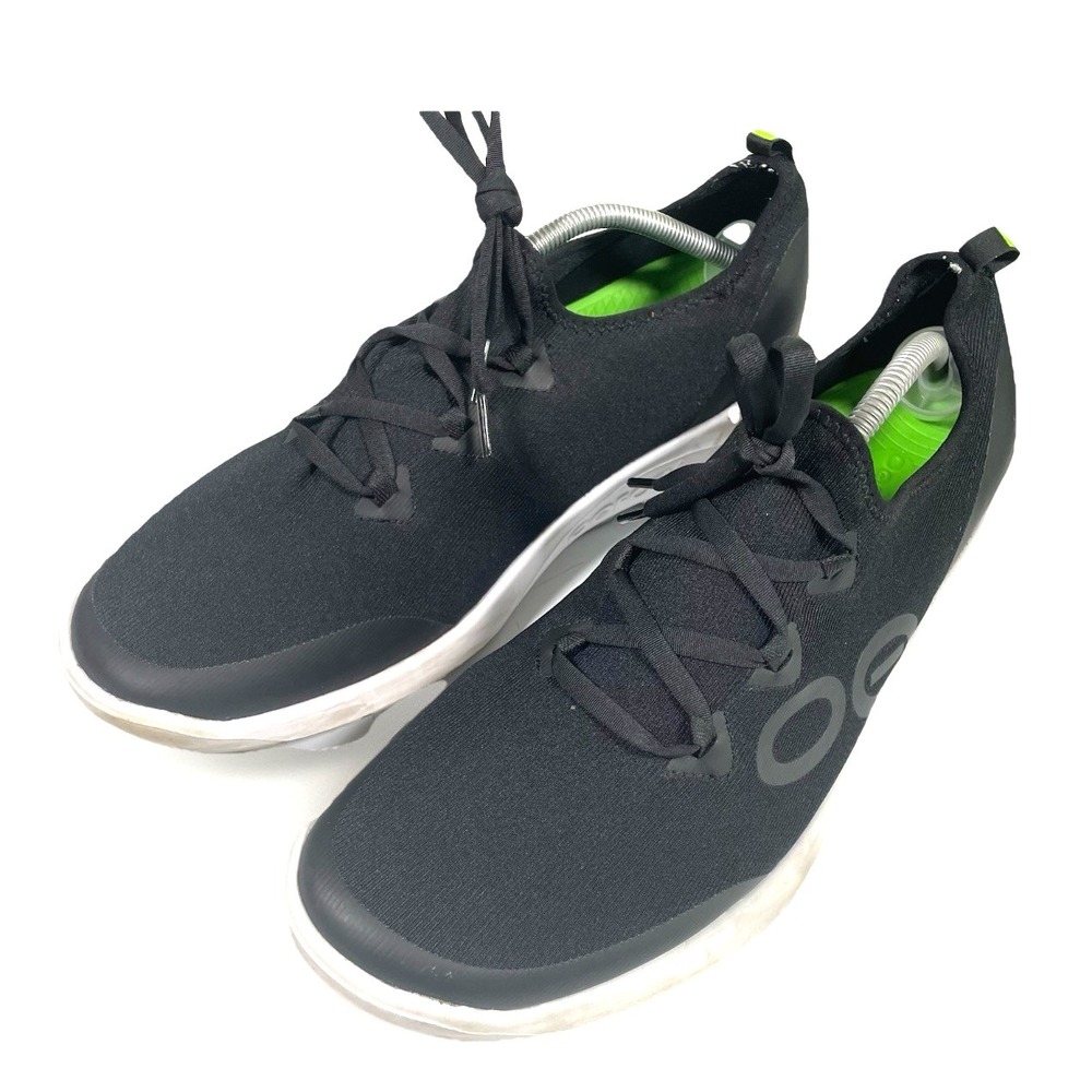 Oofos Oomg Sport Men's Sz 10 Shoes Black Recovery Athletic Sneakers EUC